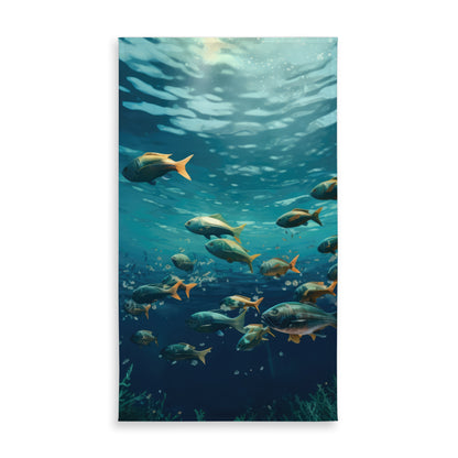 Shallow Swim Tablecloth | Indoor Outdoor Home Decor