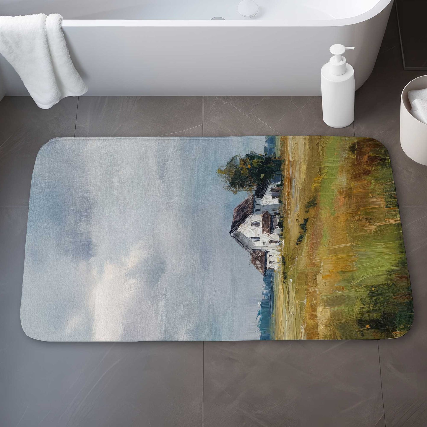 Marsh Bath Mat - Stylish Home Decor for Comfort and Elegance