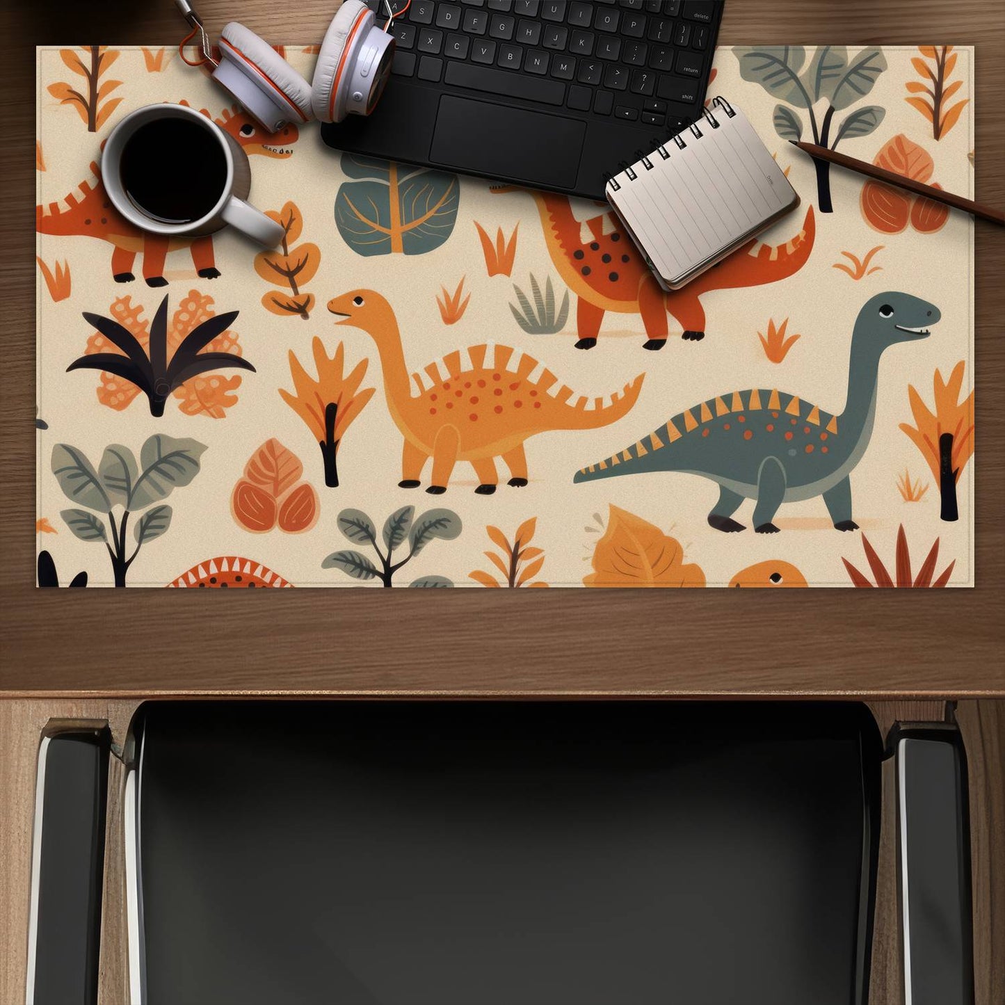 Prehistoric era - Desk mat - Print on demand