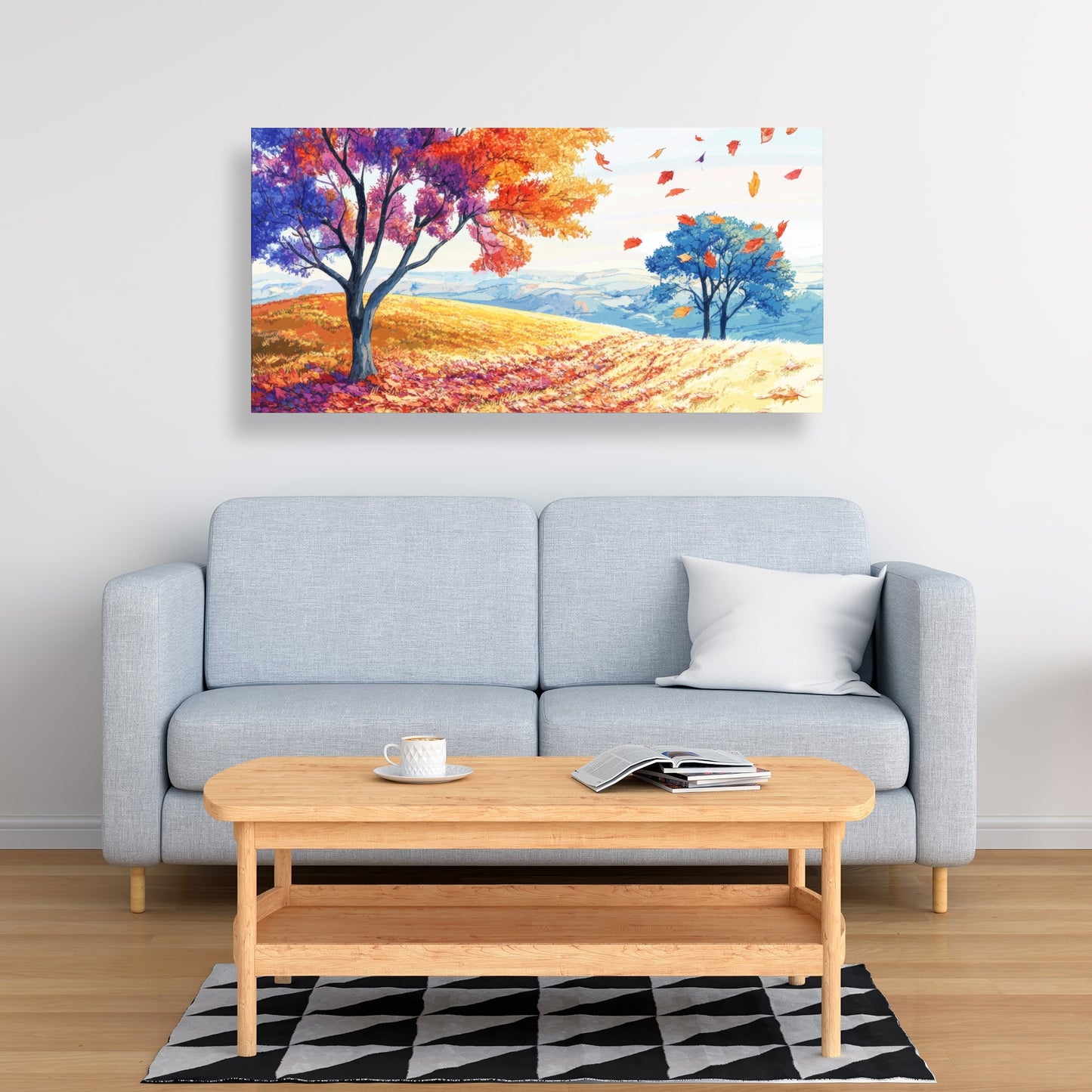 Spring breeze - Turquoise Canvas | Refresh Your Space