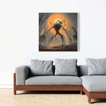 Final warning - 24"x24" Canvas