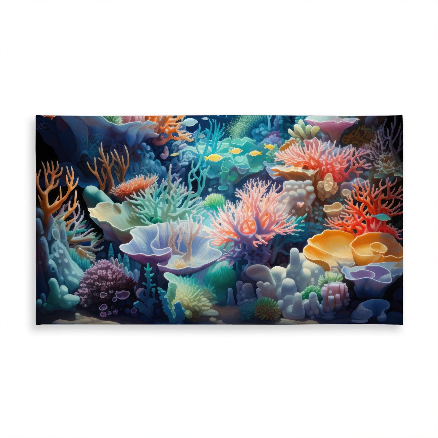 The Reef - Orange Indoor/Outdoor Tablecloth for Home Decor