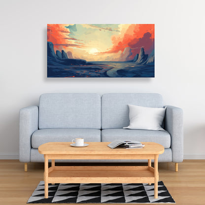 Finally light - 32"x32" Canvas