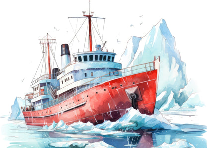 Breaking the Ice Turquoise Indoor Outdoor Door Mat | Decor