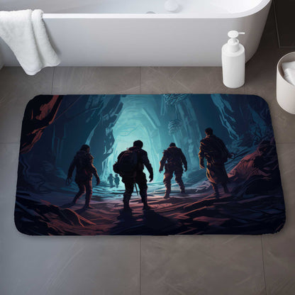 Tapis de bain Secret Society | Tapis élégant pour la décoration intérieure