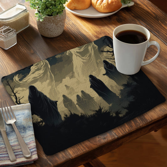 Limbo - Beige Braided Polyester Placemat for Home Decor