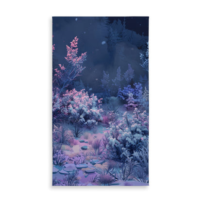 Cold Night Pink Indoor/Outdoor Tablecloth for Home Decor