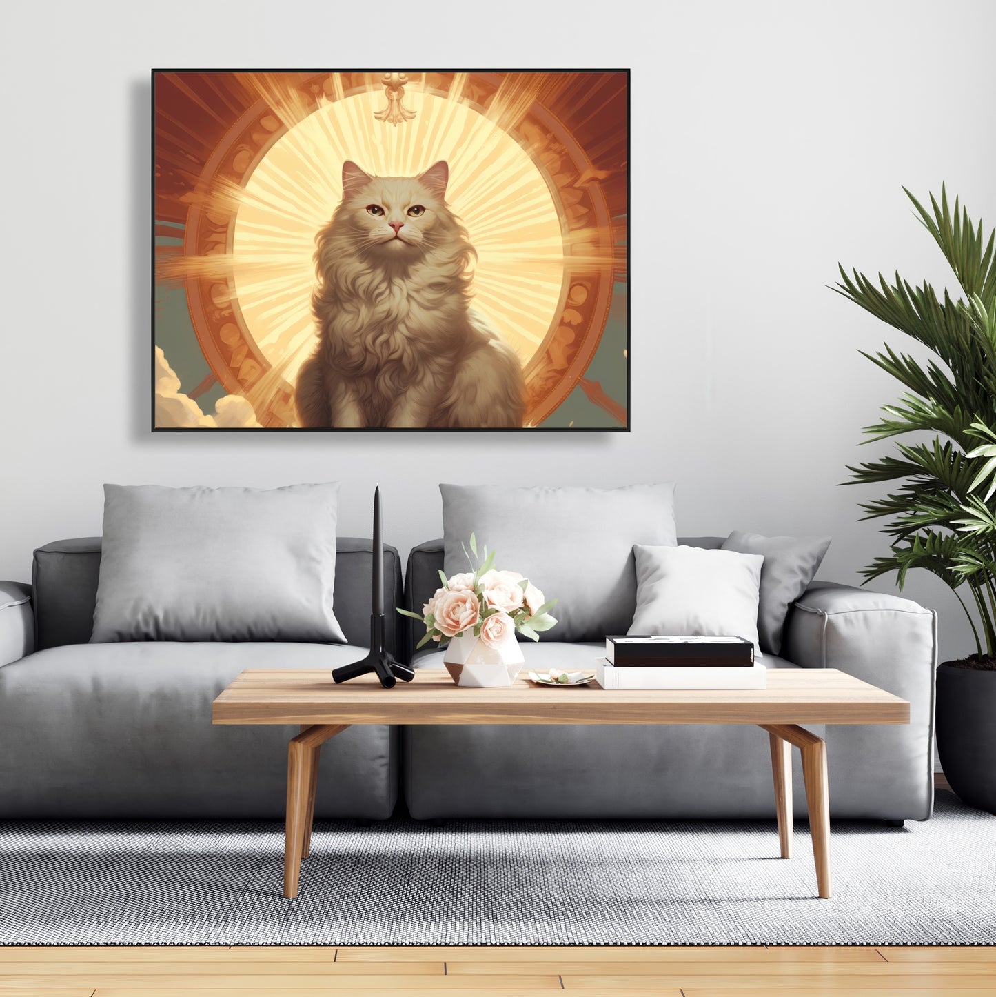 Infinite carelessness - 36"x36" Framed canvas