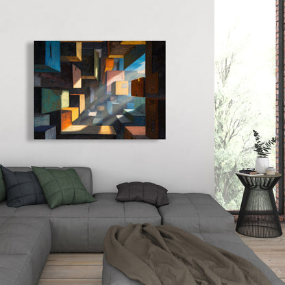 Boxed up - 24"x24" Canvas