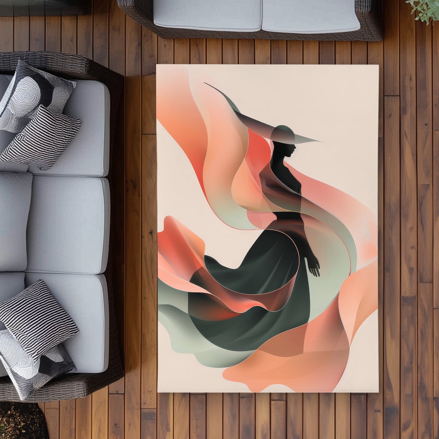 Tapis d'extérieur élégant - Solution de décoration intérieure stylée