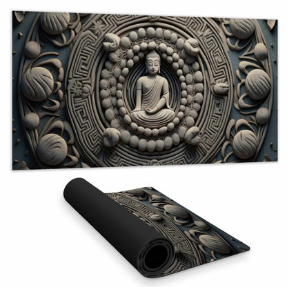Tapis de bureau Paix spirituelle | Accessoire de décoration intérieure zen