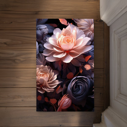Sublime Light White Indoor Outdoor Door Mat for Home Decor