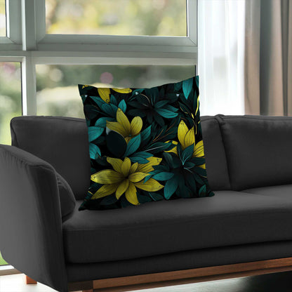 Coussin décoratif en sergé de polyester résistant | Accessoire de décoration élégant pour la maison