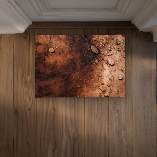 Digging Brown Indoor Outdoor Door Mat | Decor Essentials