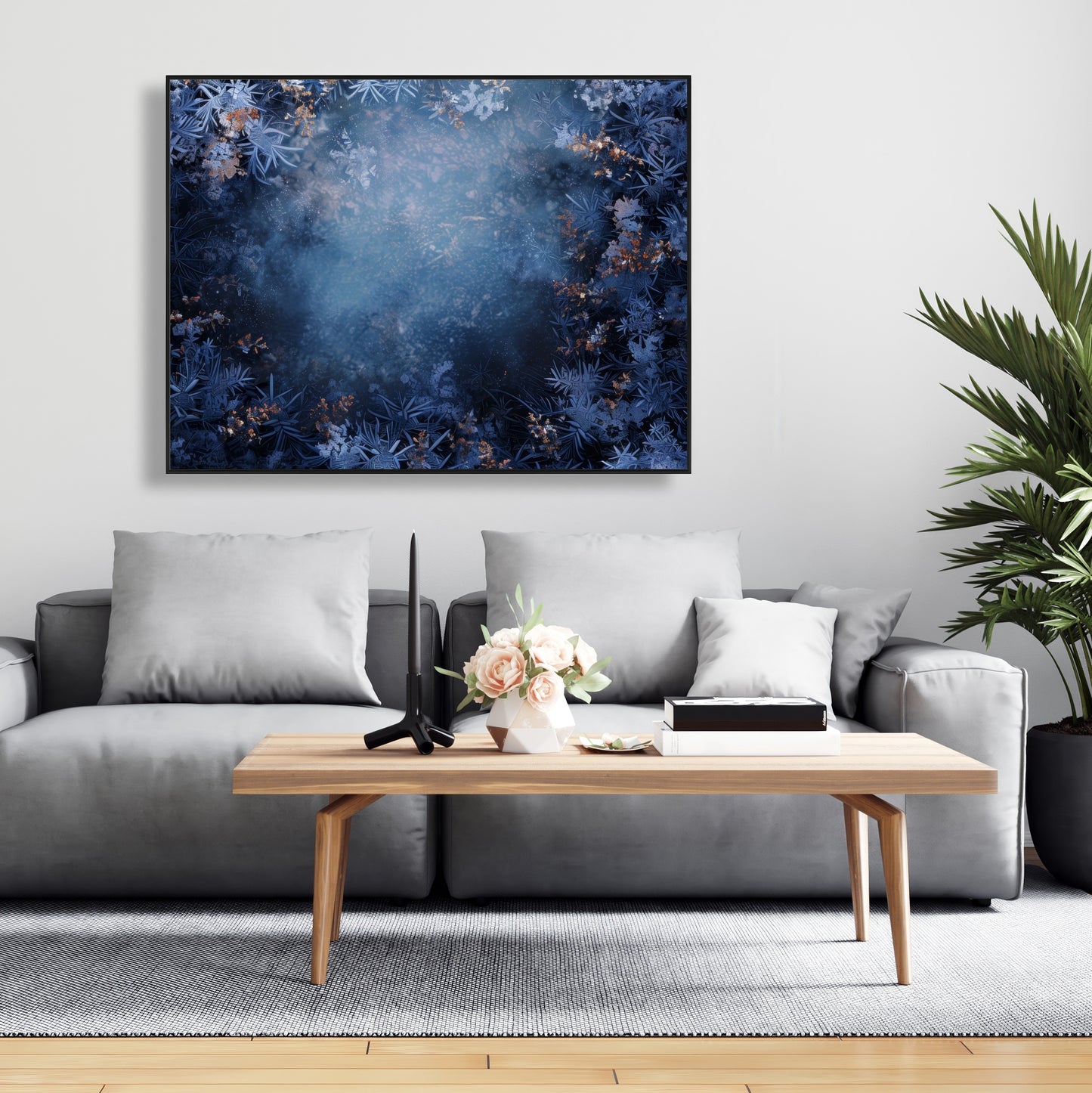 Frozen - 36"x36" Framed canvas