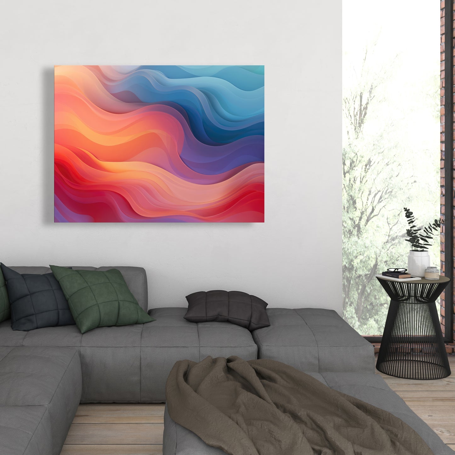 Sweet dreams - Blue Canvas for Stylish Home Decor