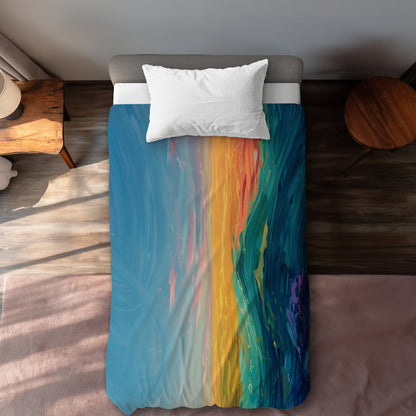 Watercolors Green Duvet Cover | Stylish Home Decor Essentials