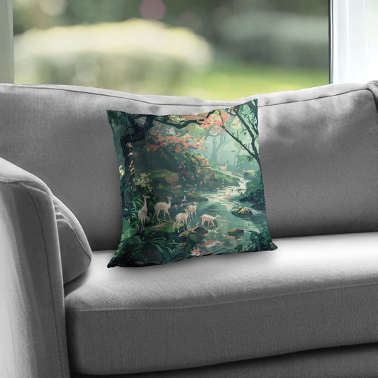 Sipping - Throw Pillow