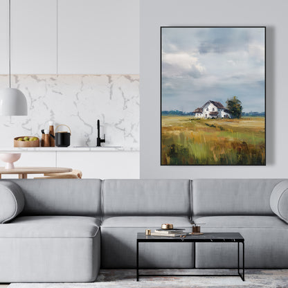 Marsh - 24"x24" Framed canvas