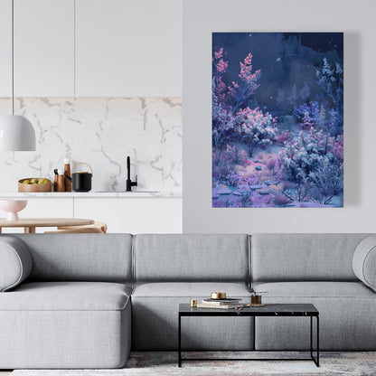 Cold night - 32"x32" Canvas