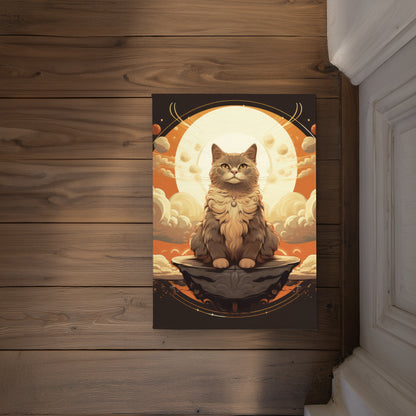 The overlord Black Indoor Outdoor Door Mat | Home Decor