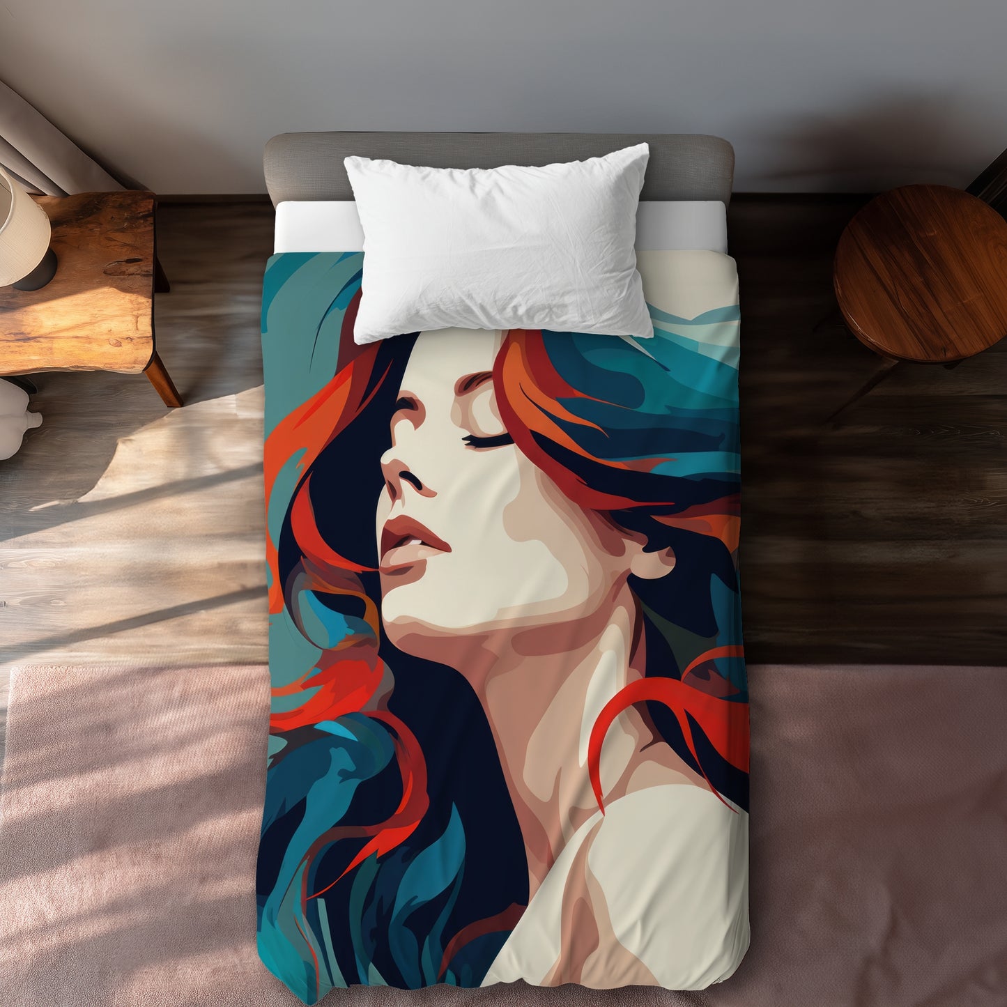 Zen Beige Duvet Cover - Elegant Home Decor Accent