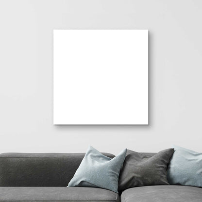 Pure White Canvas - Elegant Decor Accent | Versatile Art
