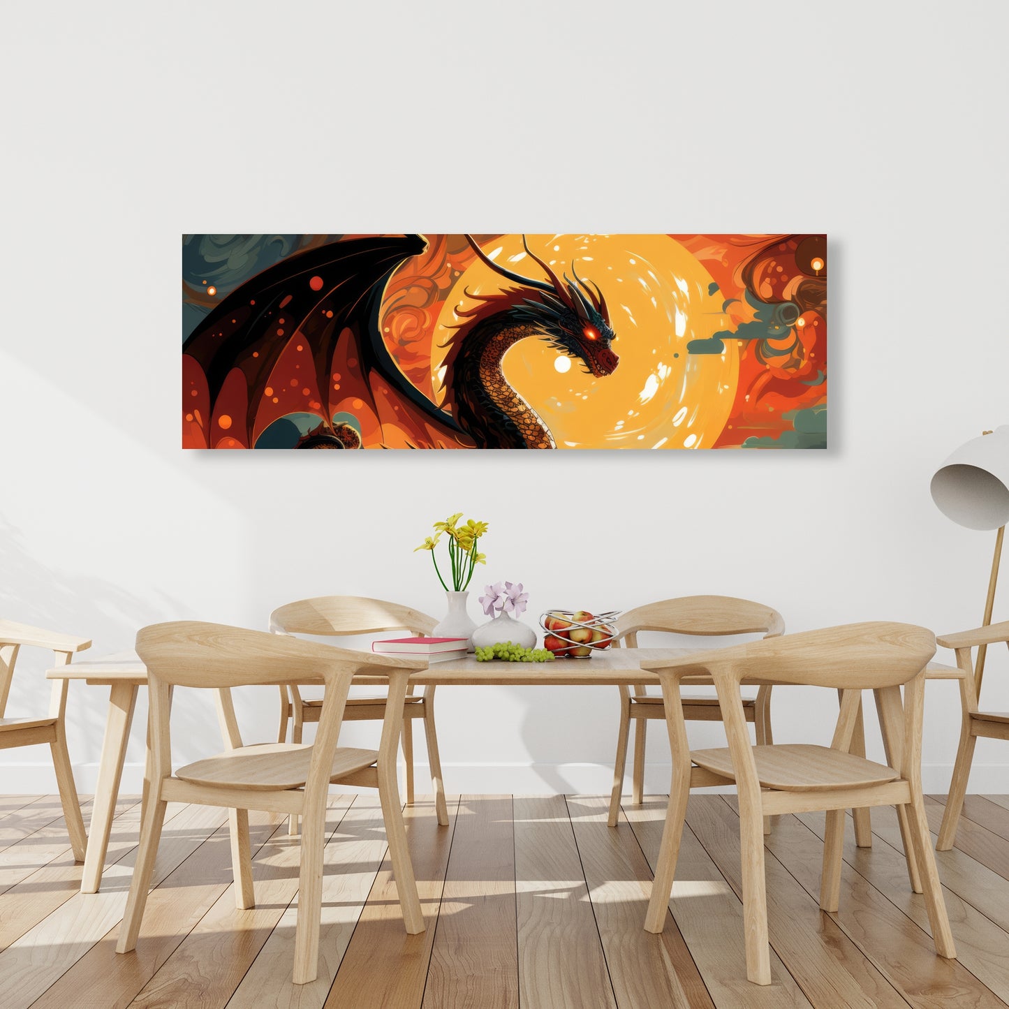Imminent destruction - 32"x32" Canvas