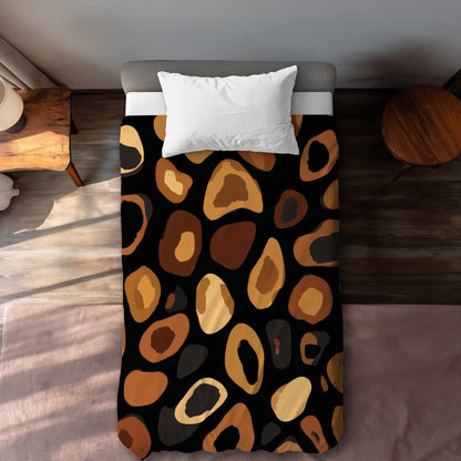Housse de couette à motifs naturels | Linge de lit élégant pour la maison