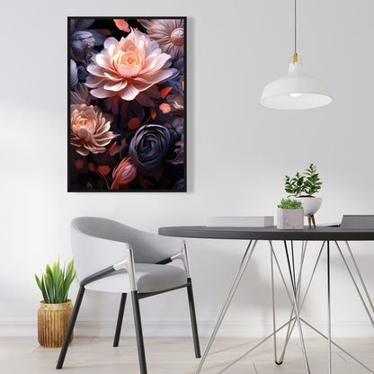 Sublime light - 36"x36" Framed canvas