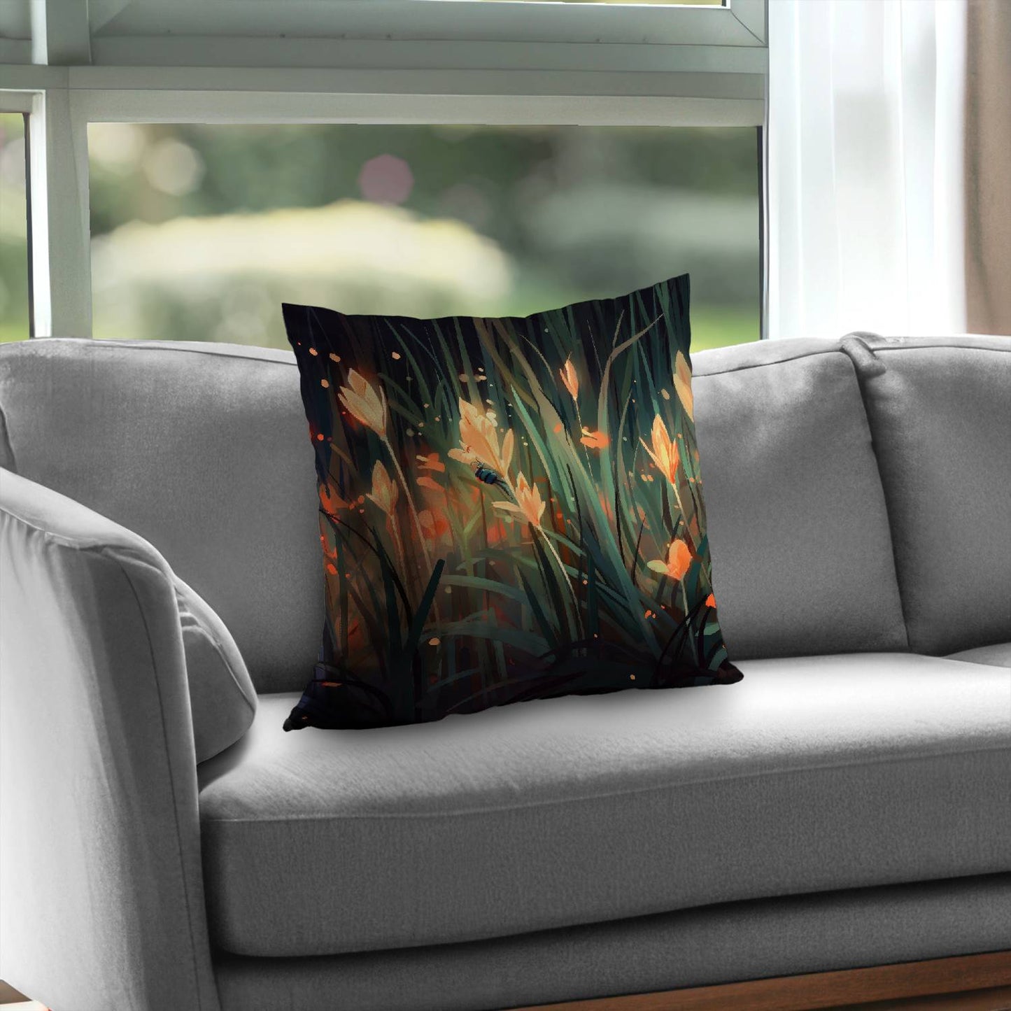 Magical pollen - Throw pillow - Print on demand