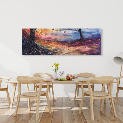 Before the Storm - Blue Canvas Home Decor Art Piece