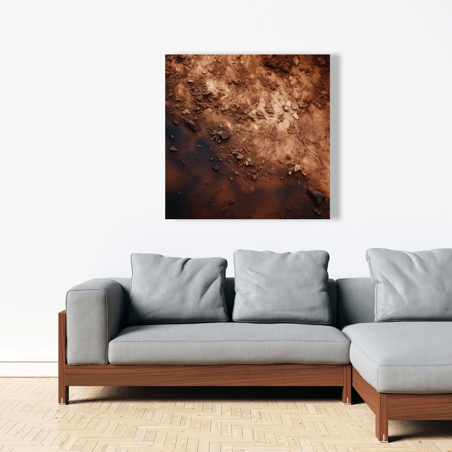 The Dark Patch - Black Canvas Art for Home Decor | Modern Style