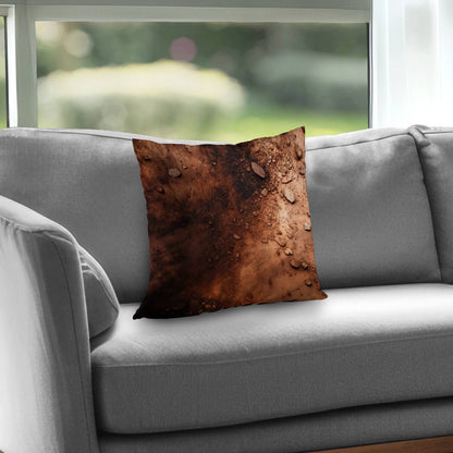 Digging Poly Twill Throw Pillow | Stylish Home Decor Accent