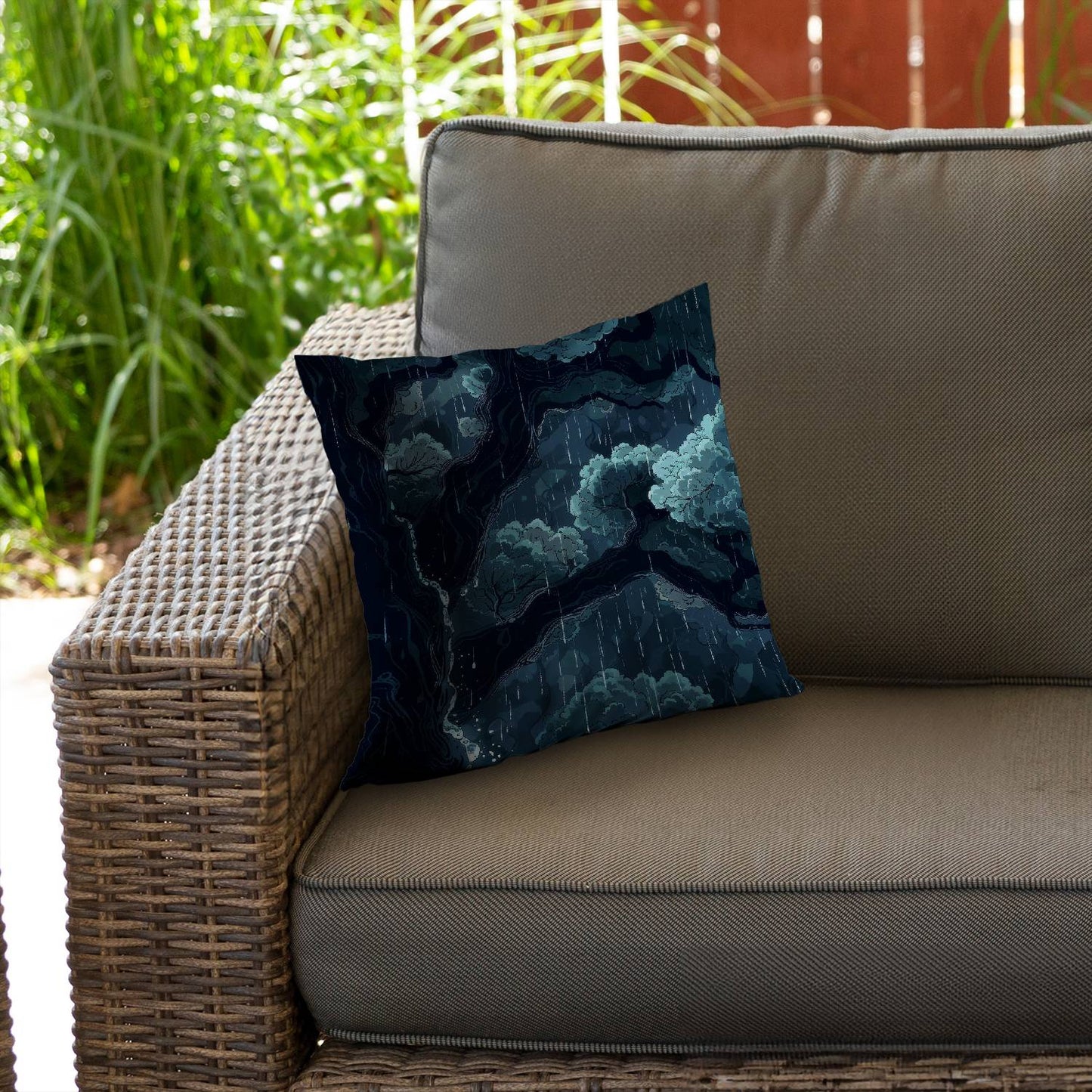 Canopy - Throw pillow - Print on demand